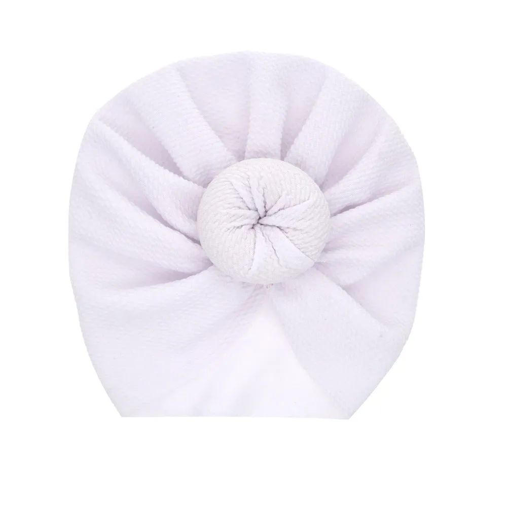 NEWBORN BABY SOFT TURBAN HEAD WRAP