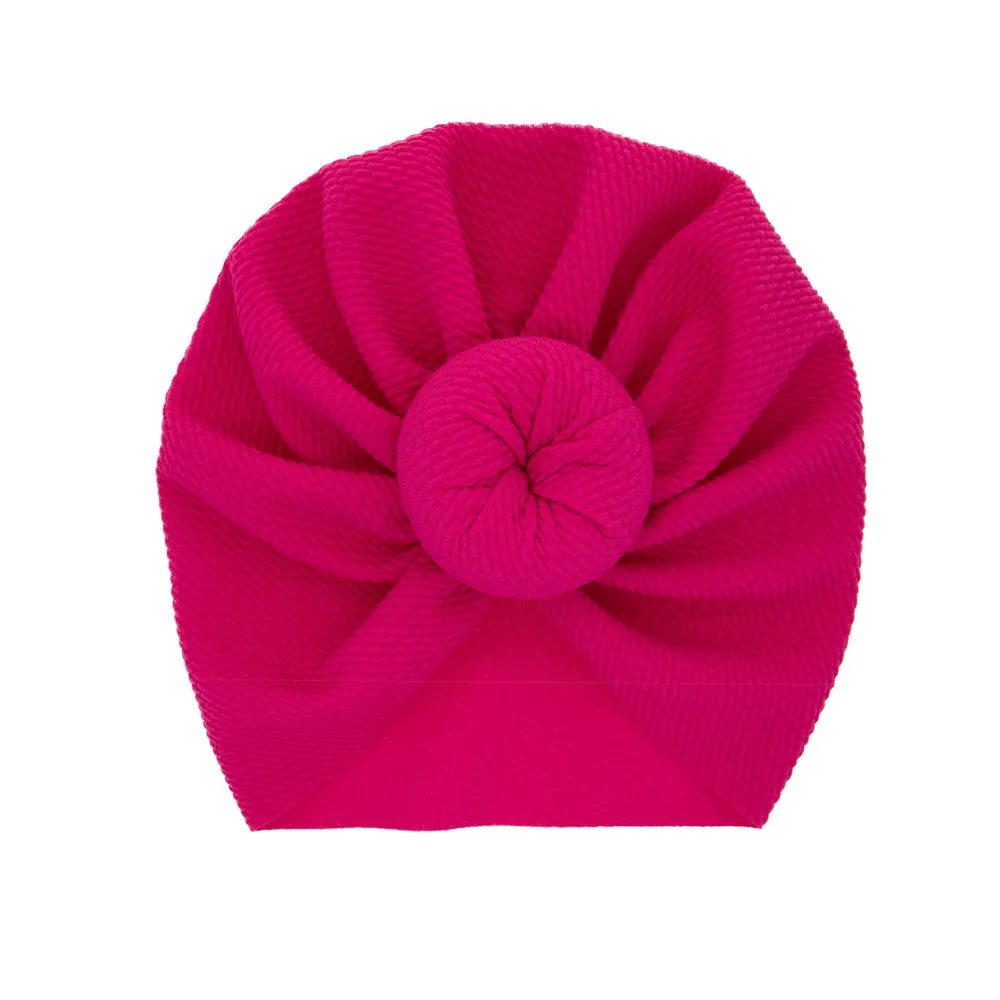 NEWBORN BABY SOFT TURBAN HEAD WRAP