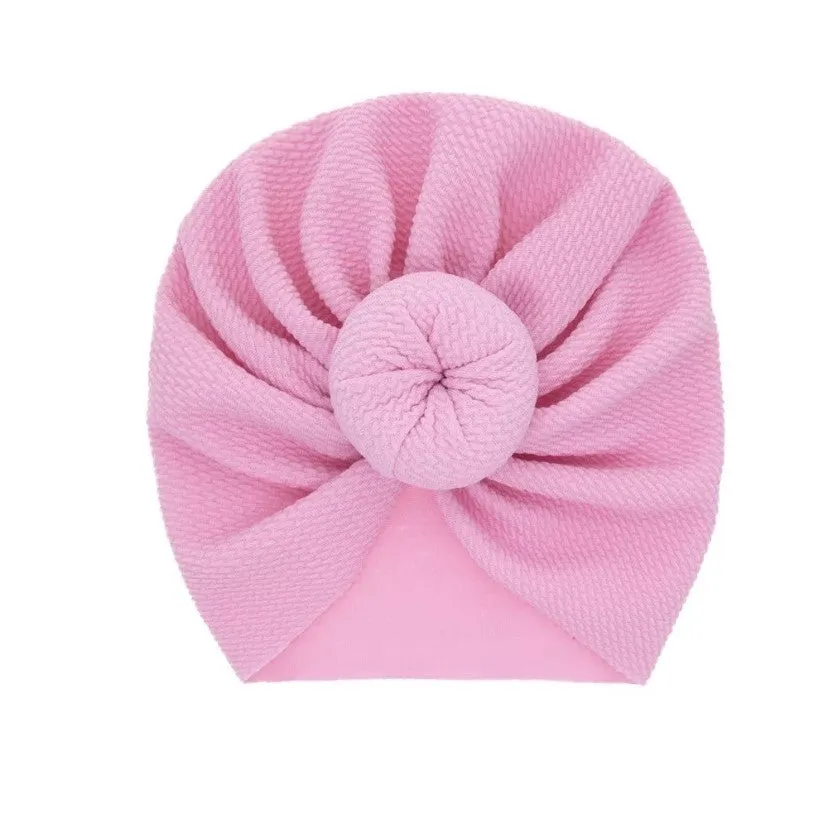 NEWBORN BABY SOFT TURBAN HEAD WRAP