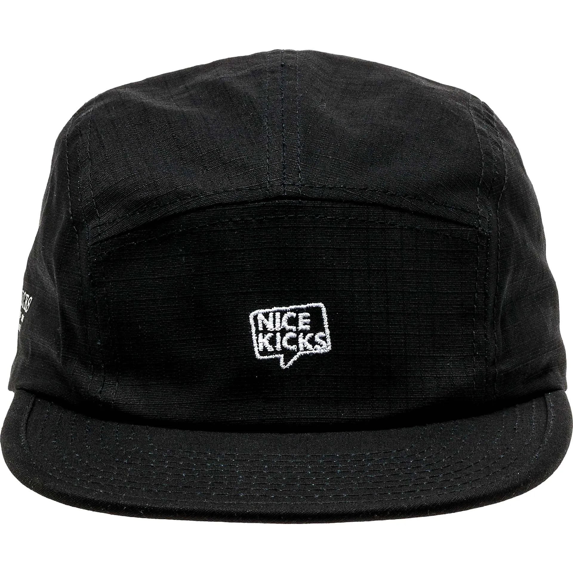 Nice Kicks Premium Men's Adjustable Hat - Black/White