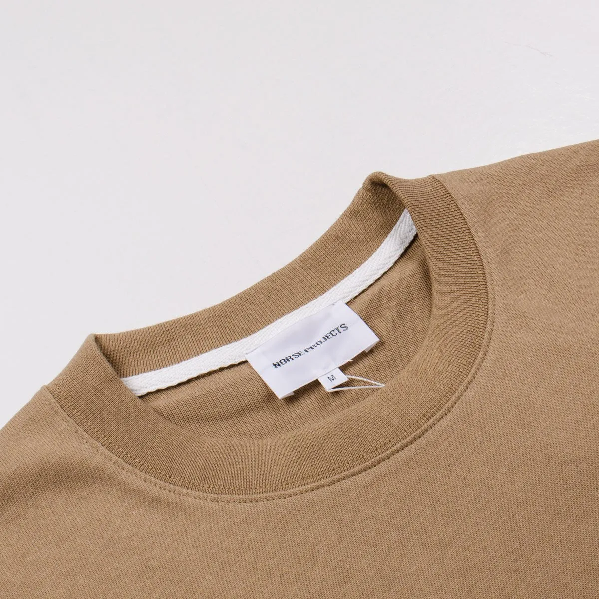 Norse Projects - Johannes Pocket T-shirt - Camel