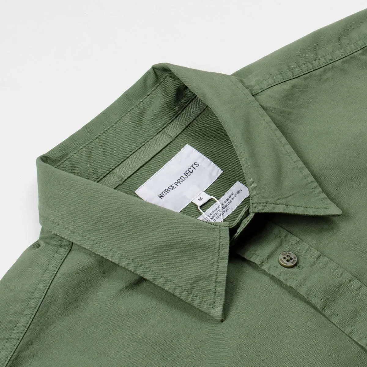 Norse Projects - Villad Light Twill Shirt - Dried Olive