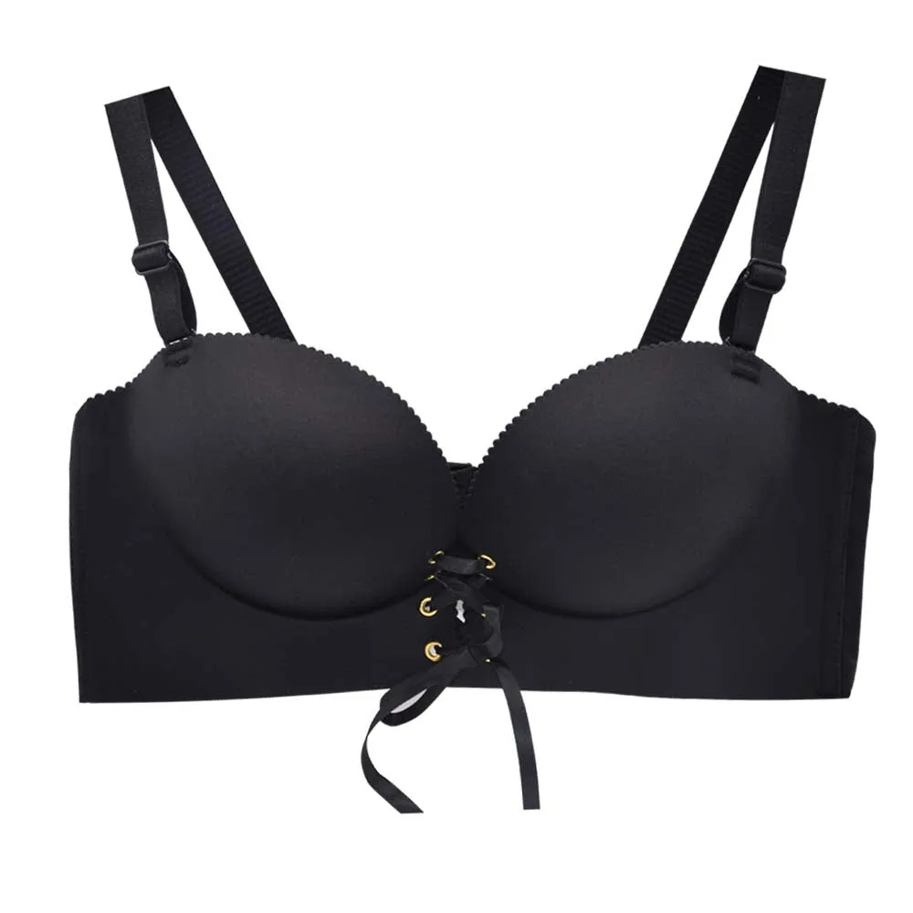 Padded Push Up Bras Add Two Cups Bra for Women