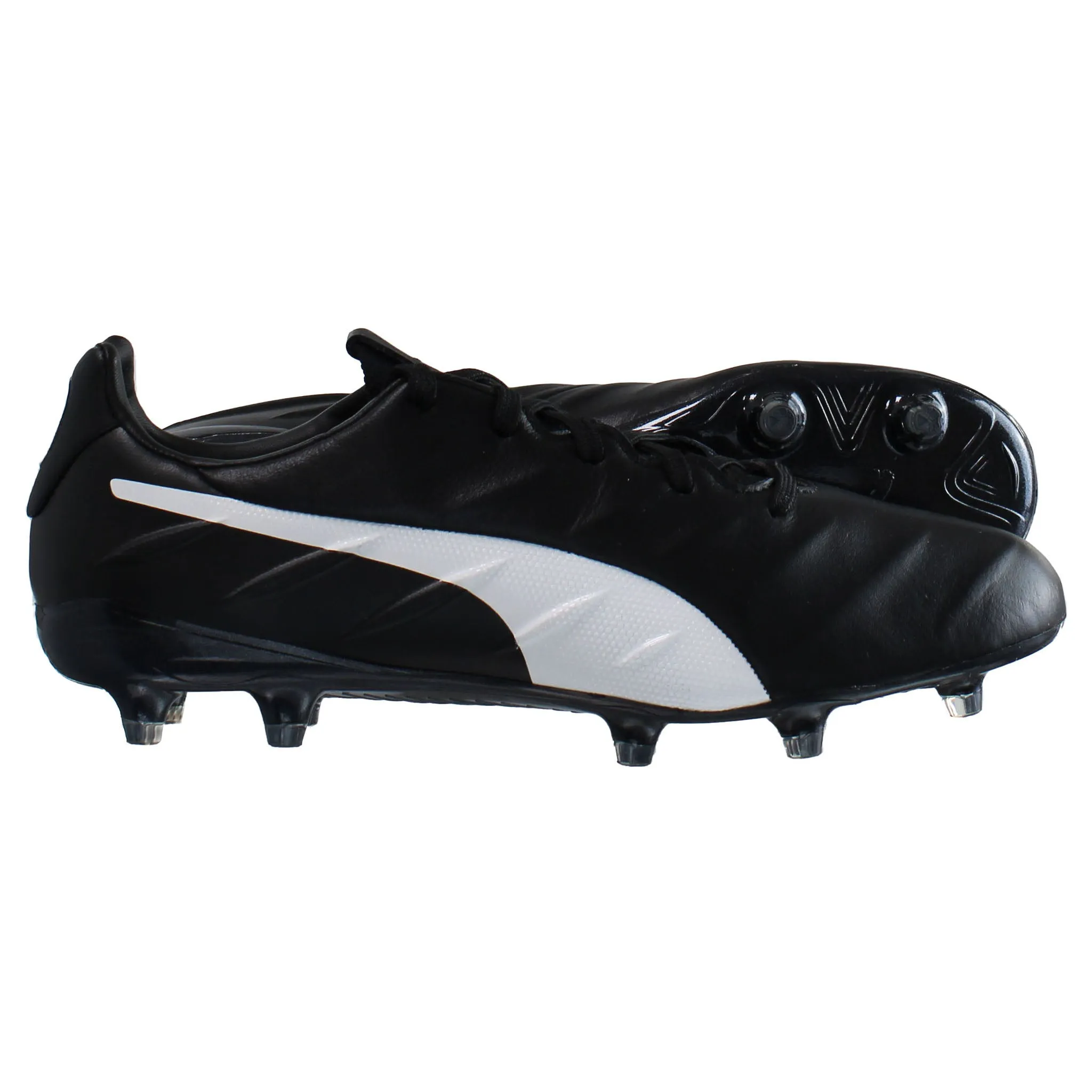 Puma King Platinum 21 FG/AG Black Mens Football Boots