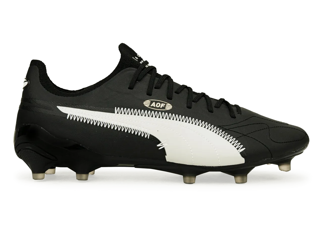 PUMA Men's King Ultimate AOF FG/AG Black/White