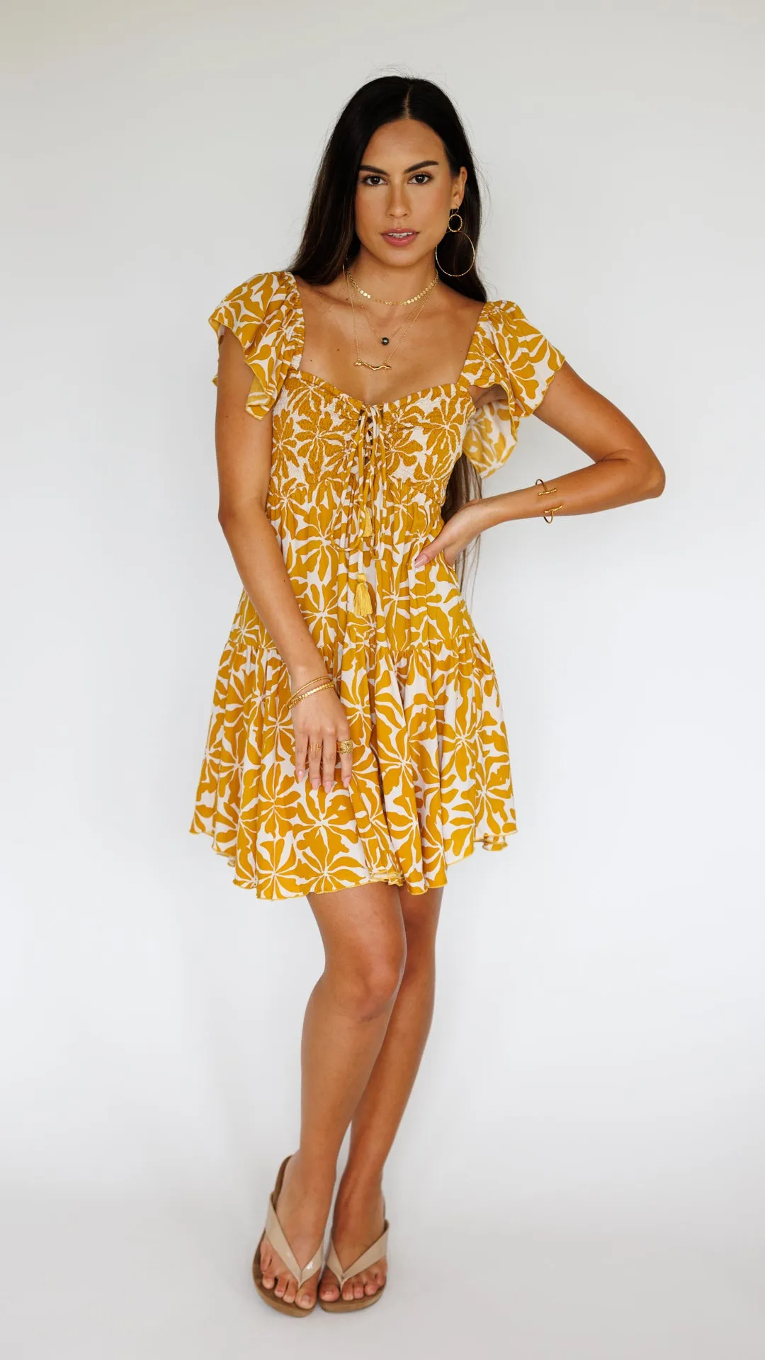 Quinn Dress / Aloha Sunset