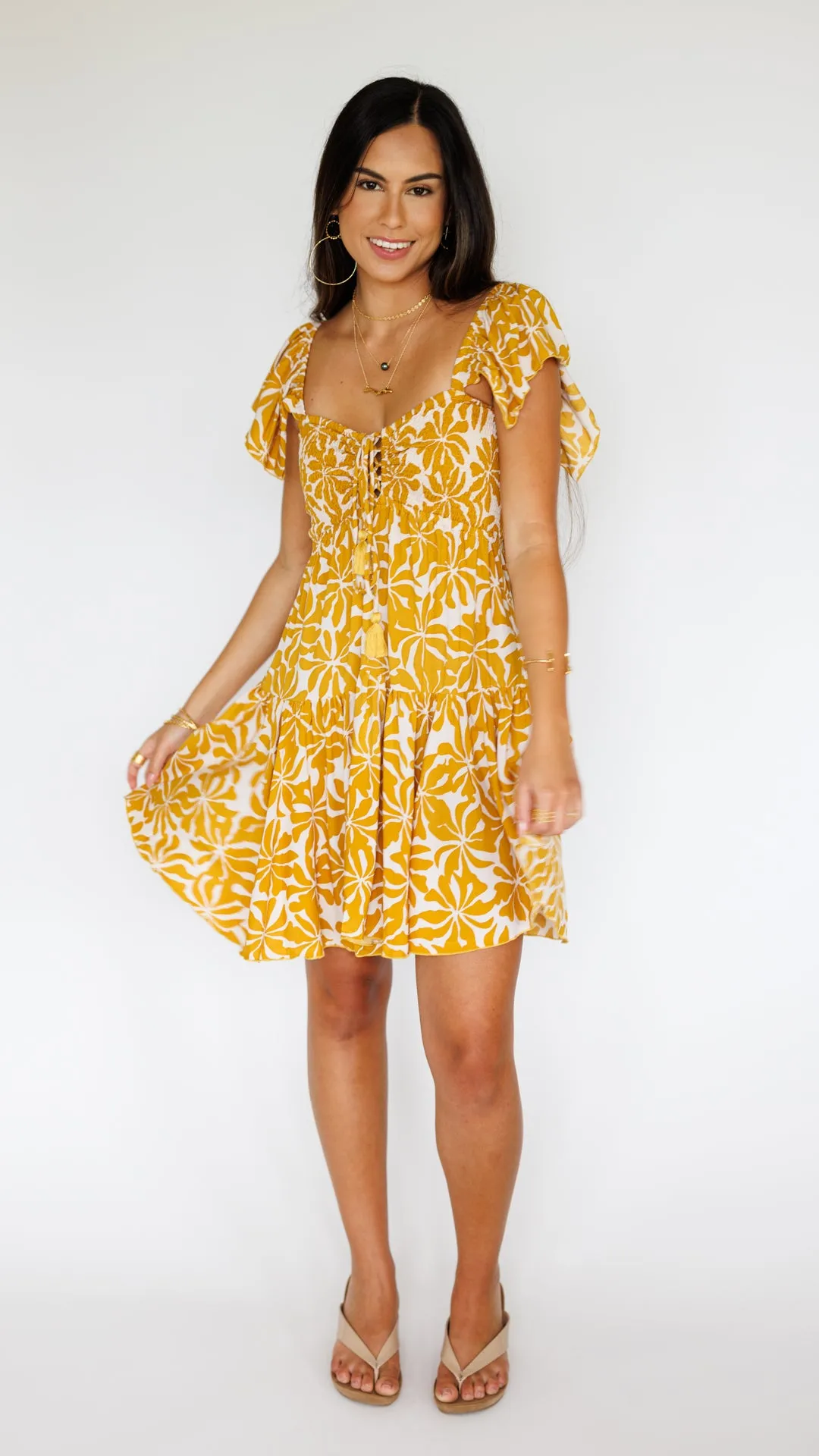 Quinn Dress / Aloha Sunset