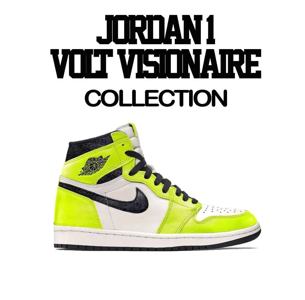 Retro 1 Visionaire Volt Finesse Shirt