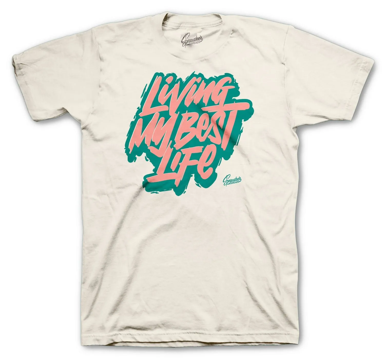 Retro 10 Super Bowl LIV Shirt - Living Life - Natural