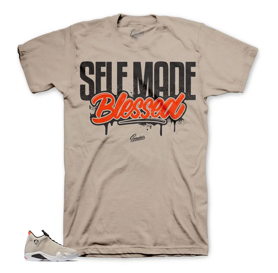 Retro 14 Desert Sand Shirt - Self Made - Sand