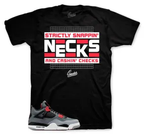 Retro 4 Infrared Snappin Necks Shirt