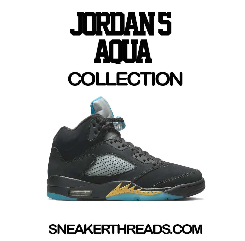 Retro 5 Aqua Clean Pair Shirt