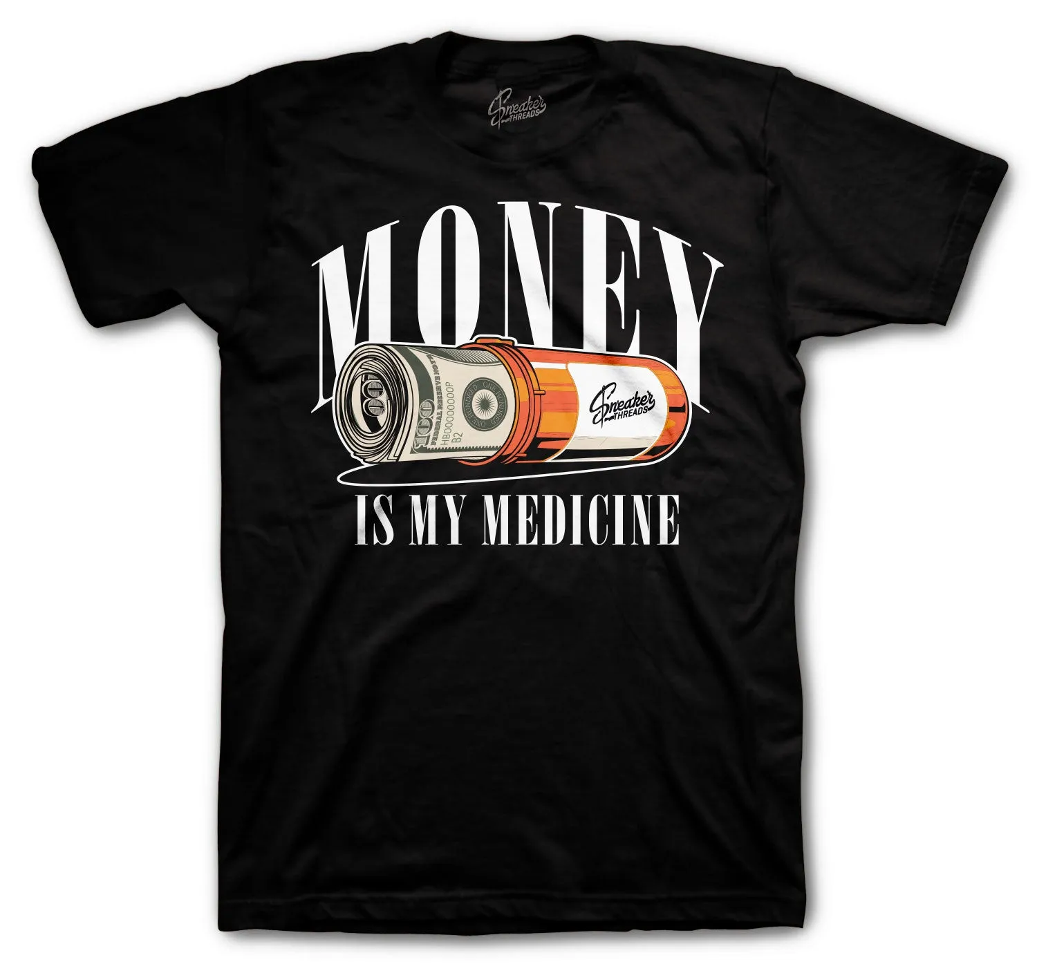 Retro 5 Orange Blaze Medicine Shirt