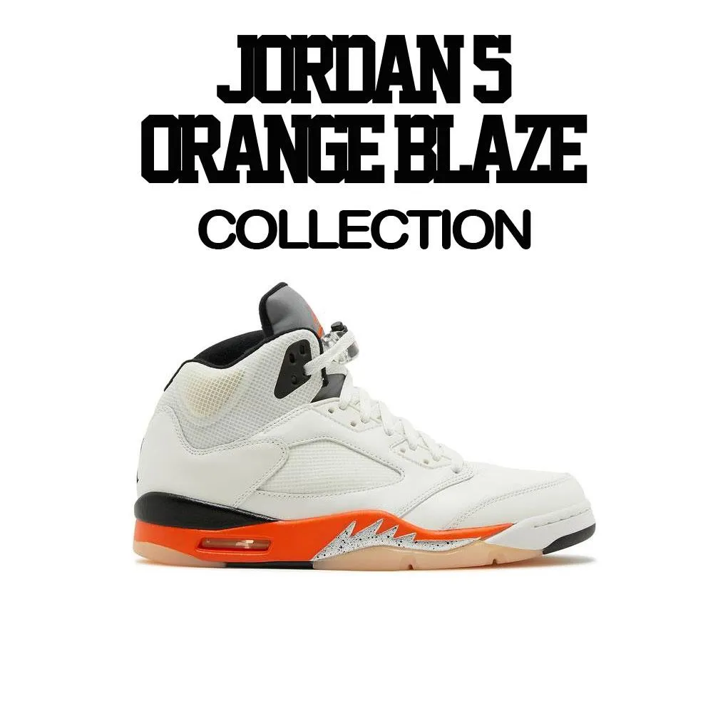 Retro 5 Orange Blaze Medicine Shirt