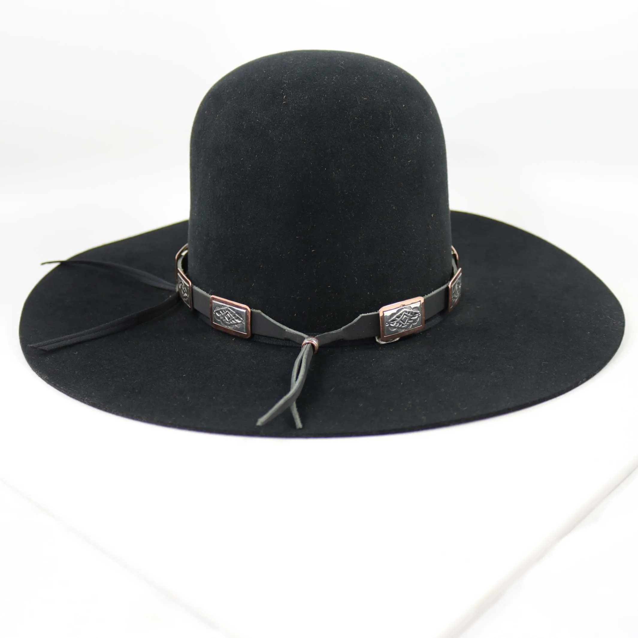 Silver and Copper Hat Band