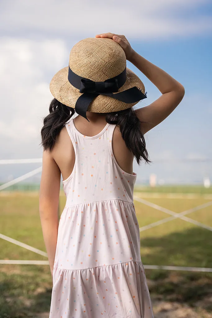 Sophie Dress - Pink Polka Dots