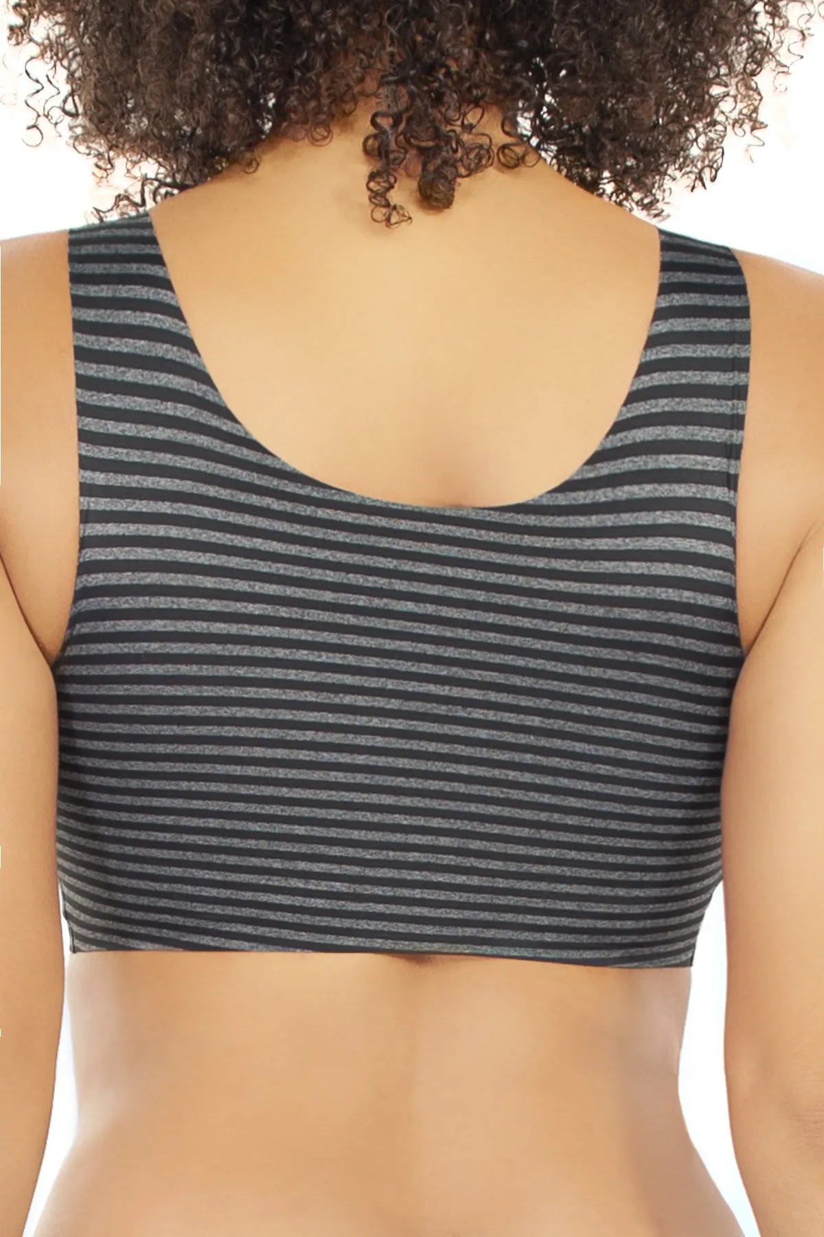 Striped Body Bra