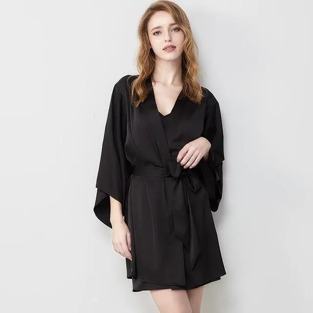 Summer Kimono Robe Sleepwear