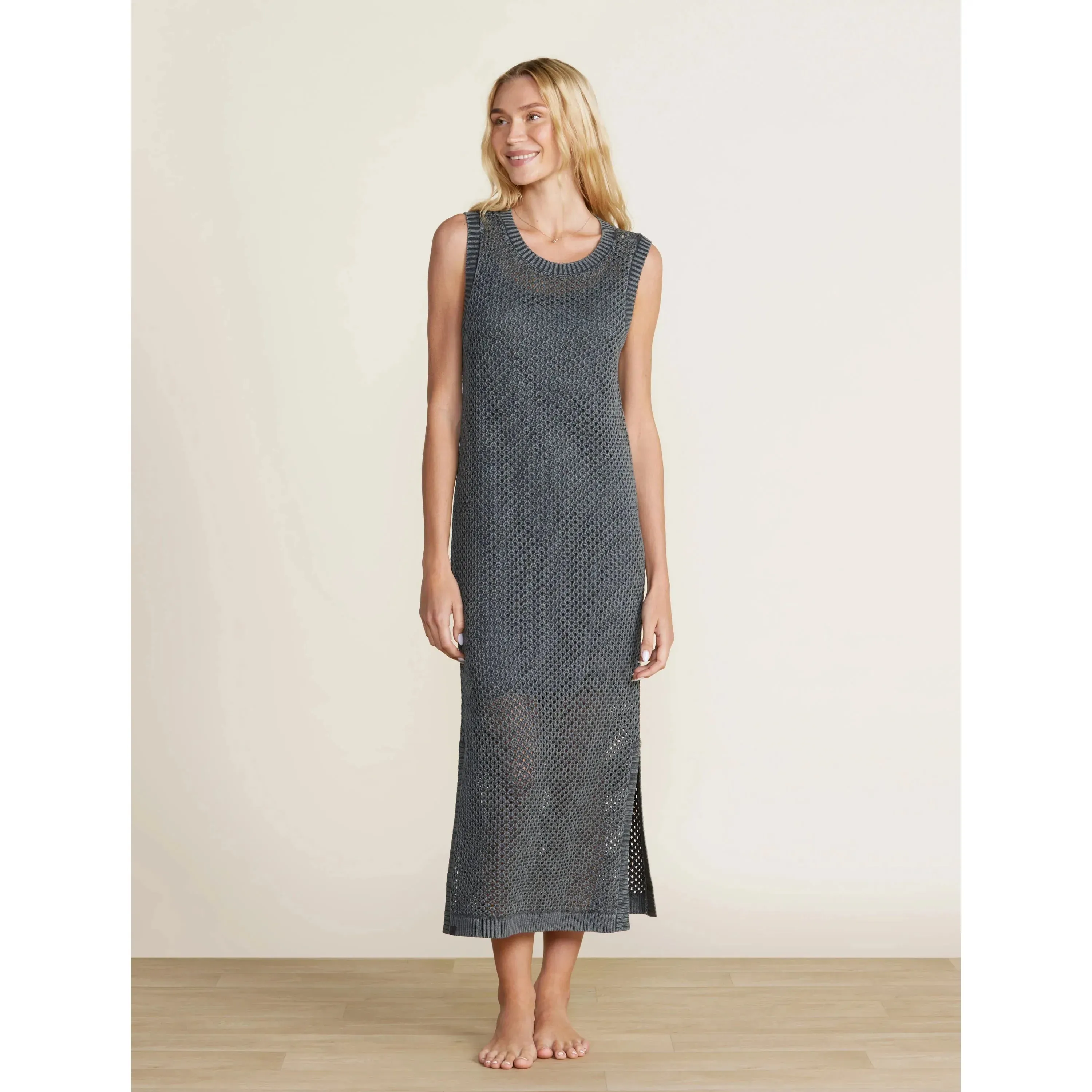 Sunbleached Beach Dress - Faded Black