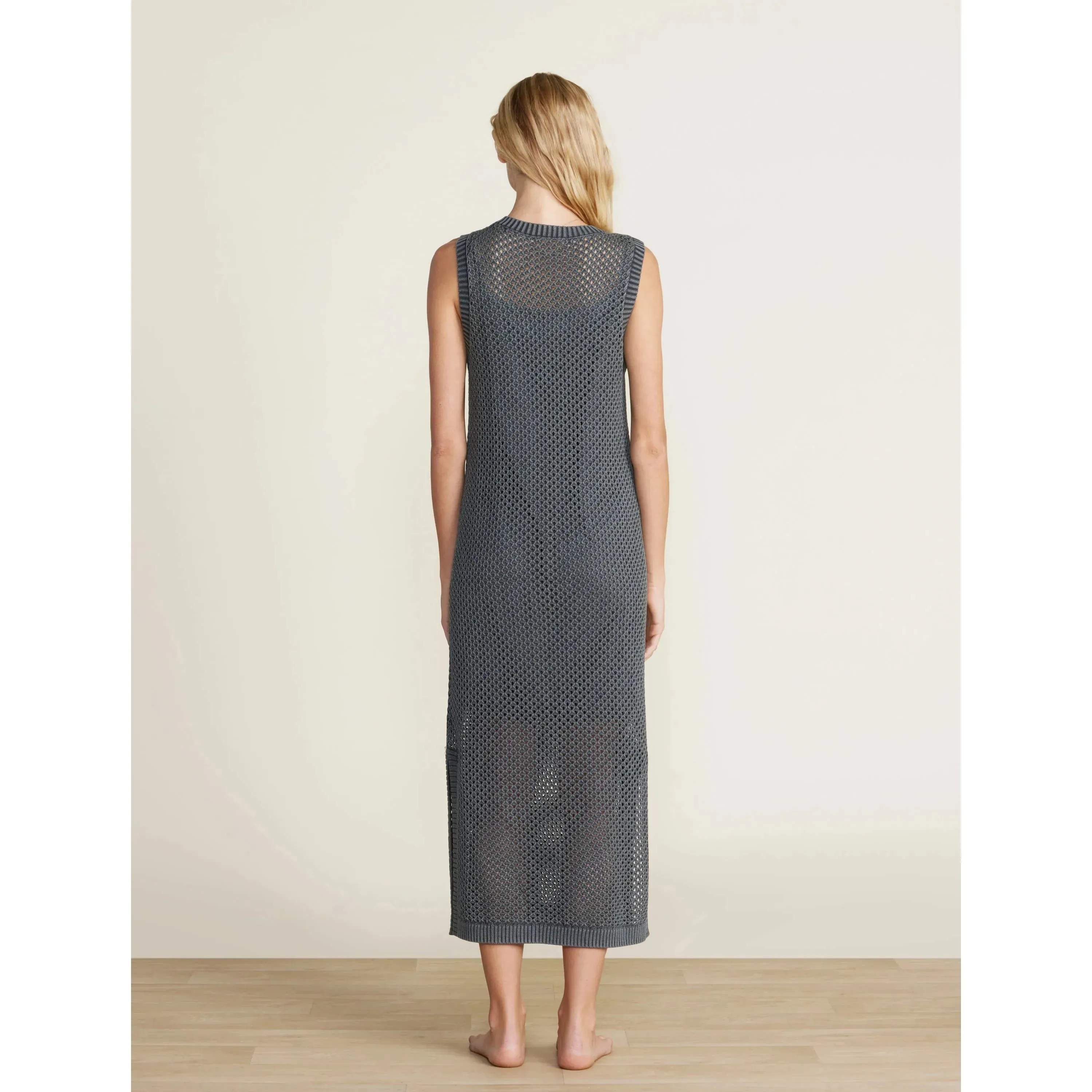 Sunbleached Beach Dress - Faded Black