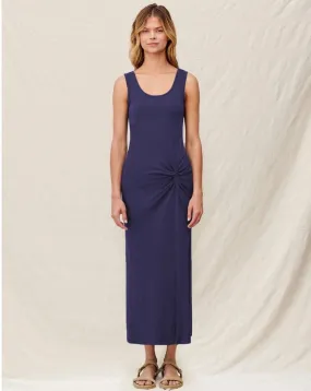 Sundry Twistfront Sleeveless Maxi Dress