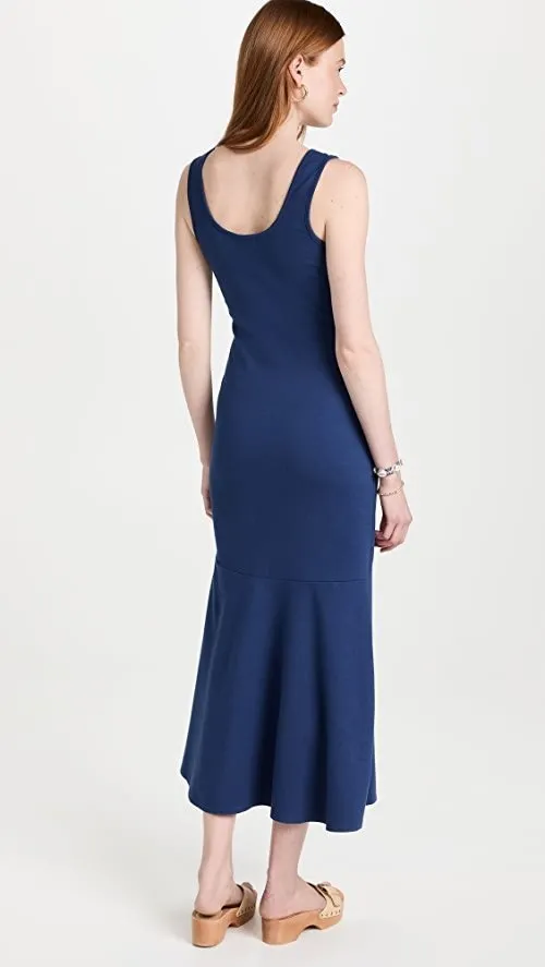 Sundry Twistfront Sleeveless Maxi Dress