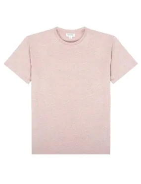 Sunspel Classic T-Shirt Shell Pink Melange