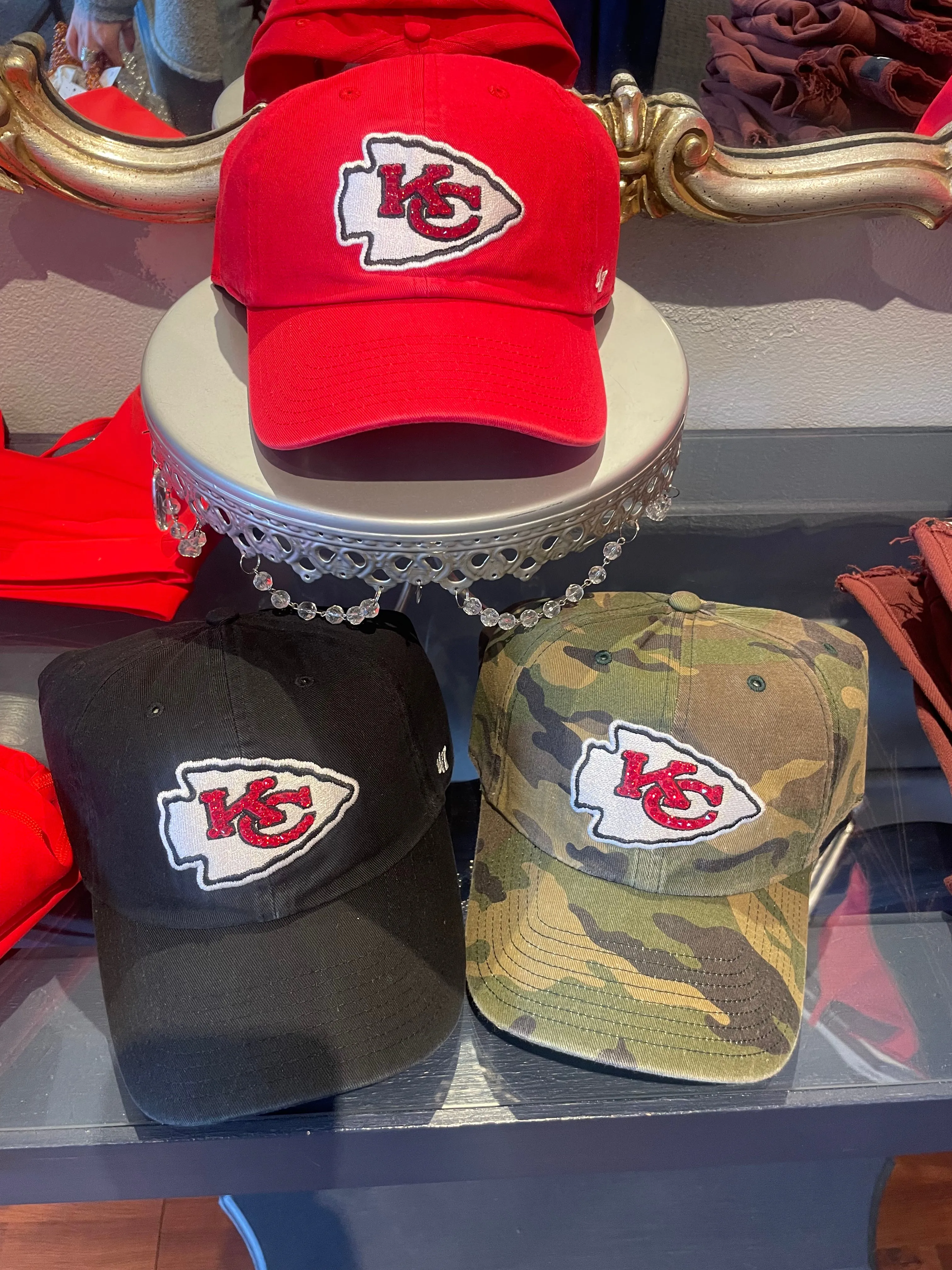 The 'KC Chiefs Bling Hat'