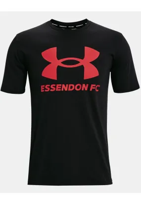 Under Armour Essendon Youth EFC 2022 T-Shirt <BR> 1374263 001