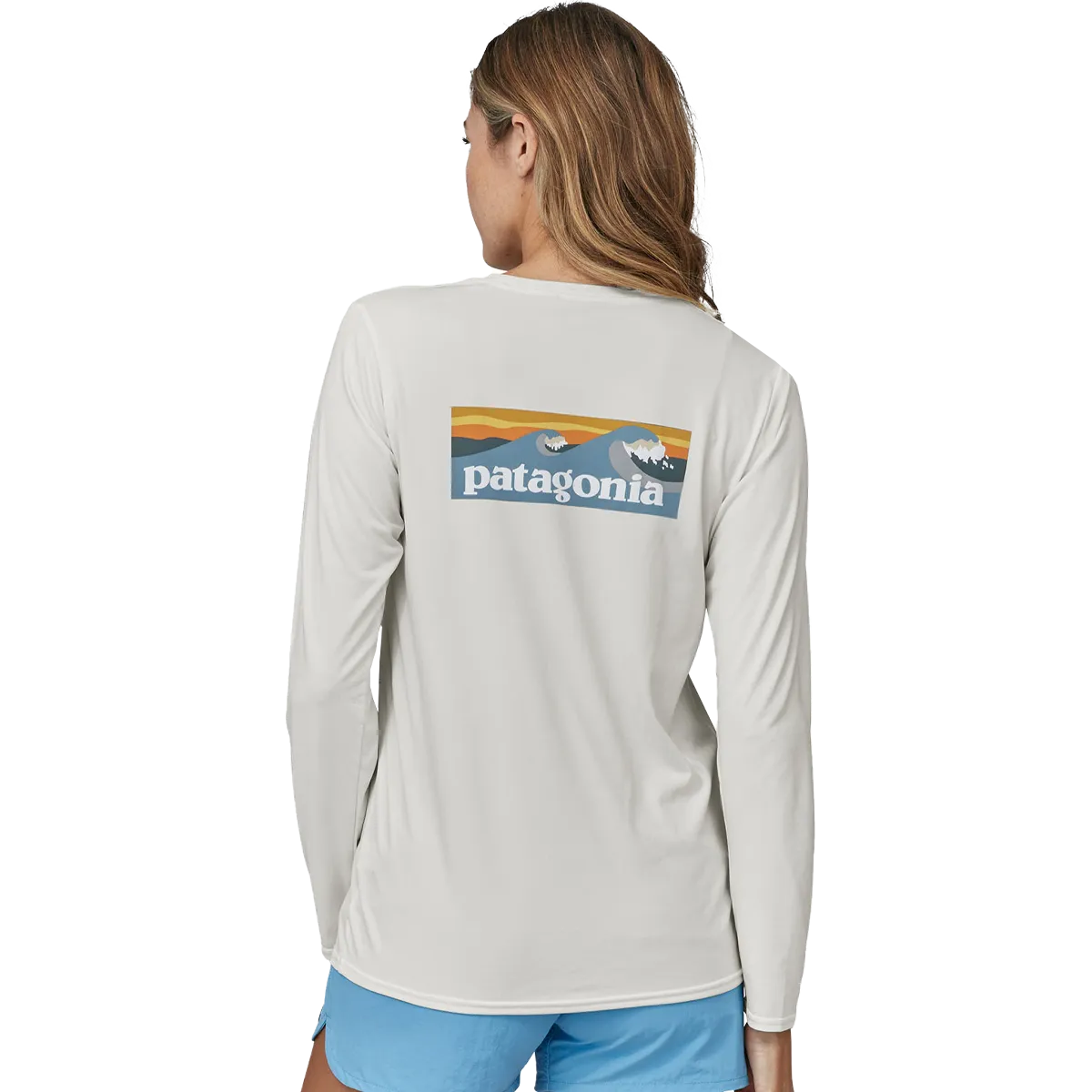 Women's Long Sleeved Capilene Cool Daily Graphic Shirt