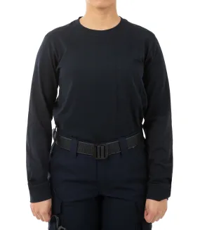 Women's Tactix Cotton Long Sleeve T-Shirt with Chest Pocket