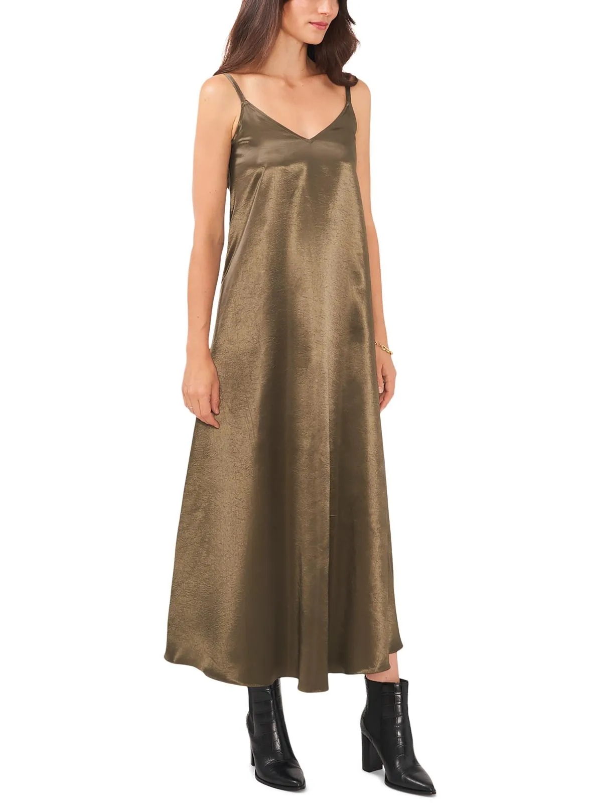 Womens Work Long Slip Dress